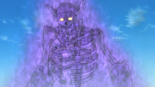 Sasukeho kostěné Susanoo